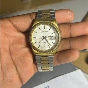 Seiko Gold Tone Quartz Watch